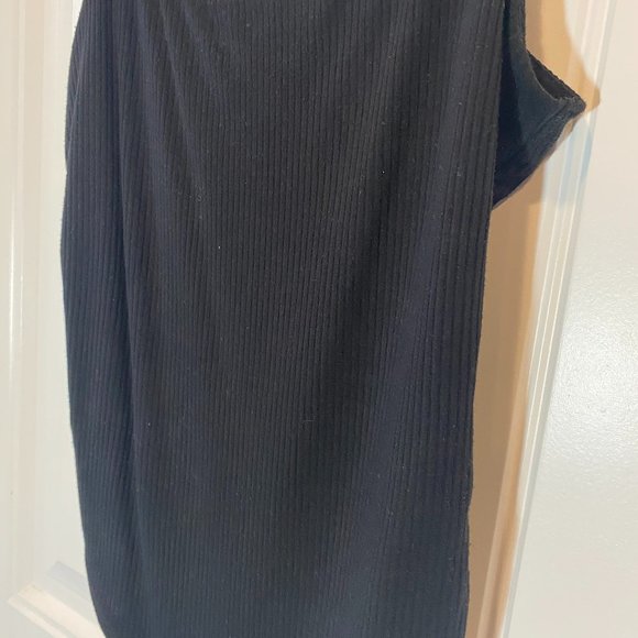 Maroon Black White Ribbed Spaghetti Strap Bodysuit - Picture 11 of 11